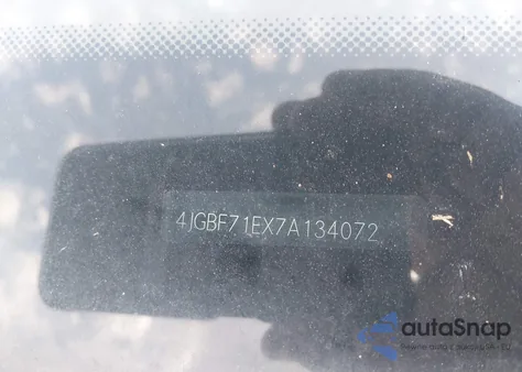 2007 Mercedes-Benz Gl 450 4Matic z USA, uszkodzony, nr VIN 4JGBF71EX7A134072